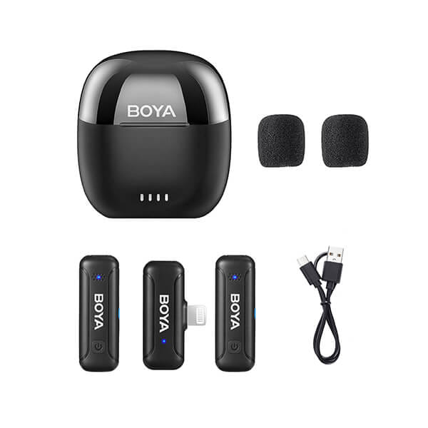 ไมโครโฟนไร้สาย BOYA MICROPHONE BOYA BY-WM3T-D2